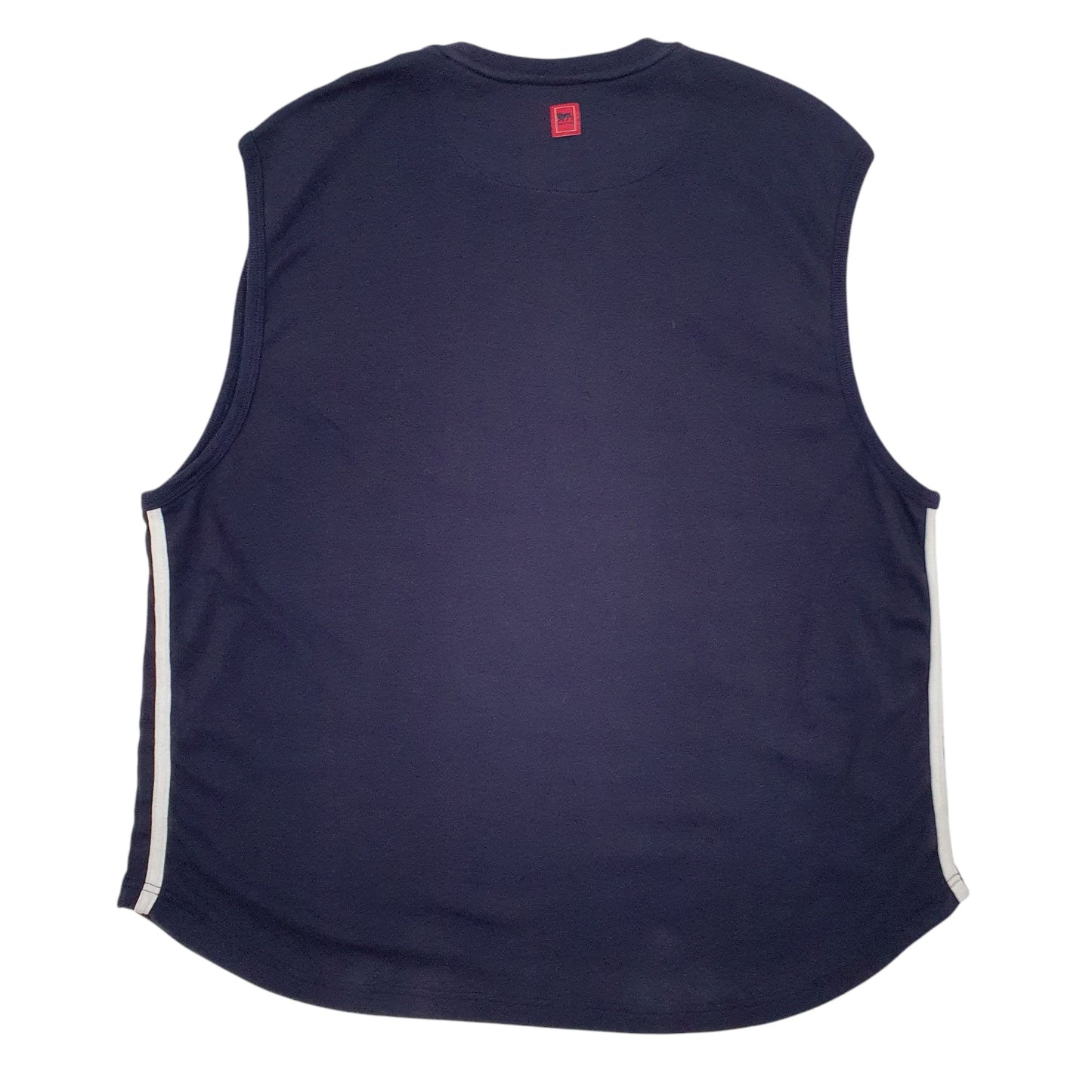 Mens Navy Lonsdale Vest Short Sleeve T Shirt