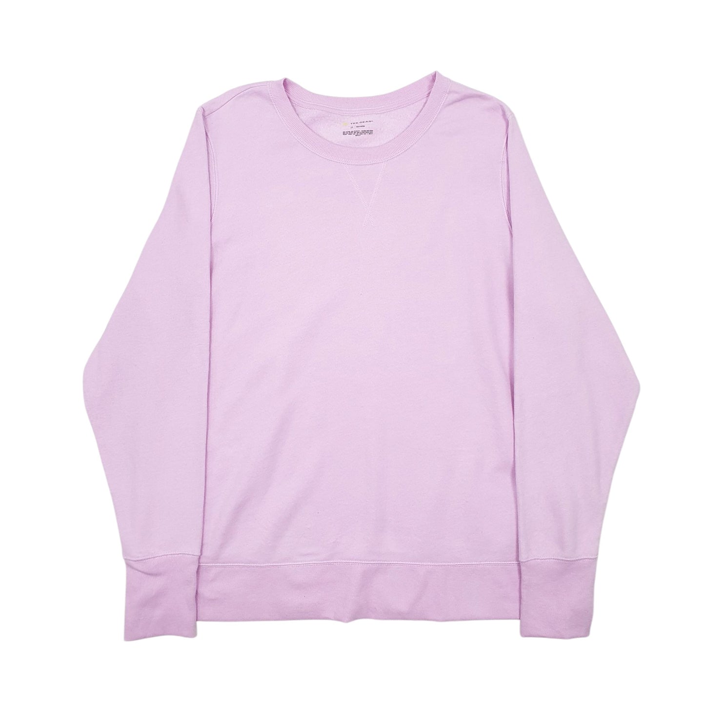 Womens Pink Tek Gear  Crewneck Jumper
