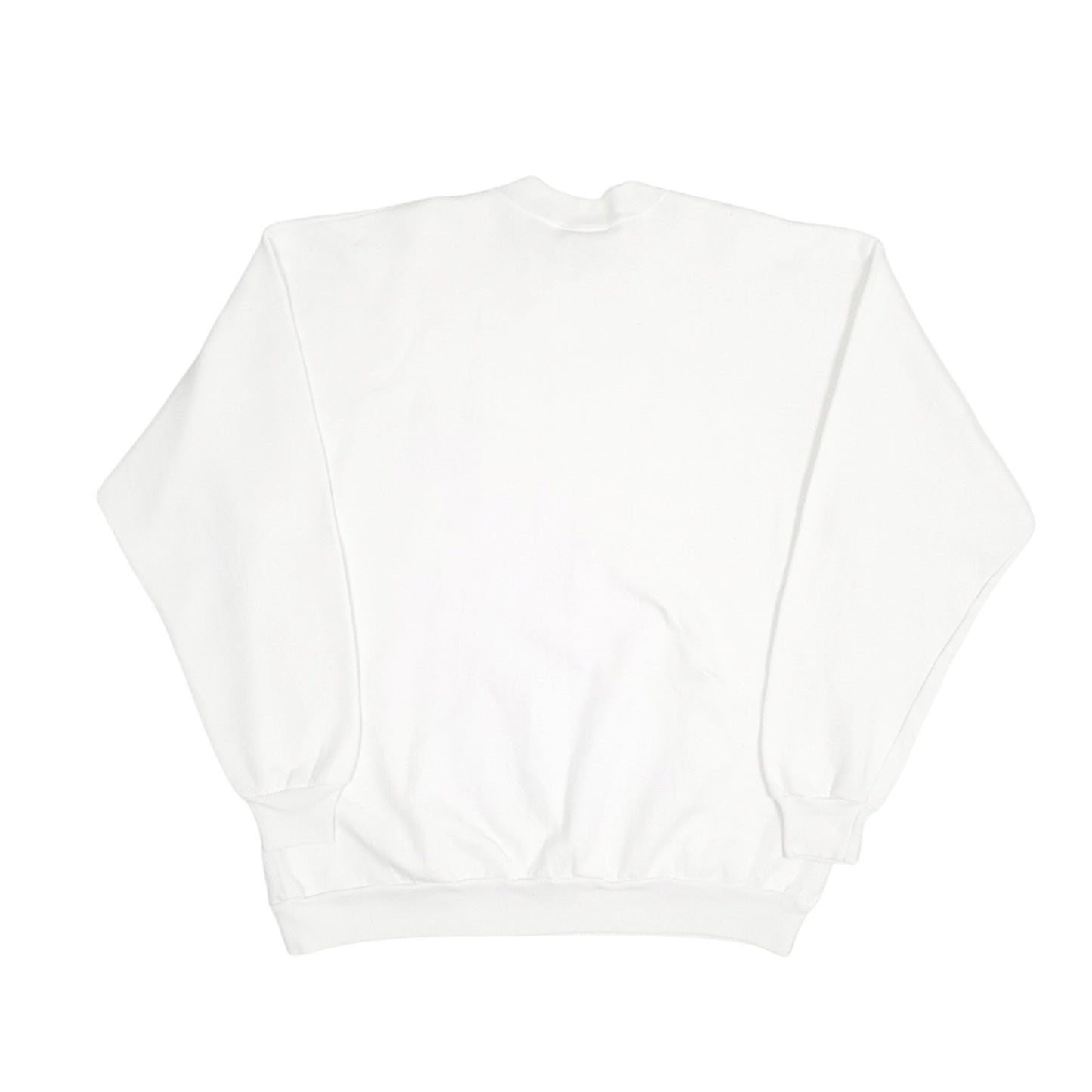 Mens White Lee St James School Crewneck Jumper