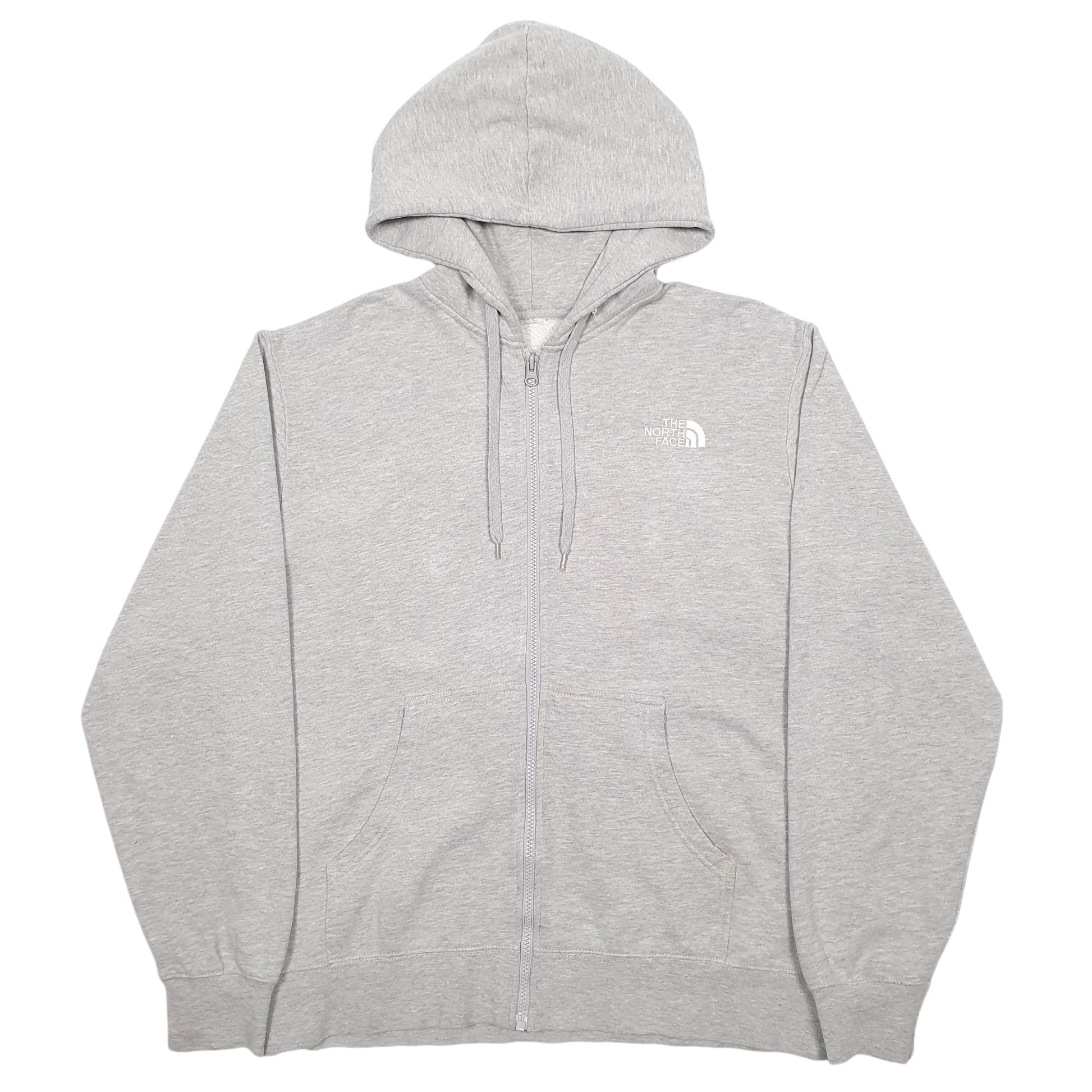 Mens Grey The North Face  Full Zip Jumper