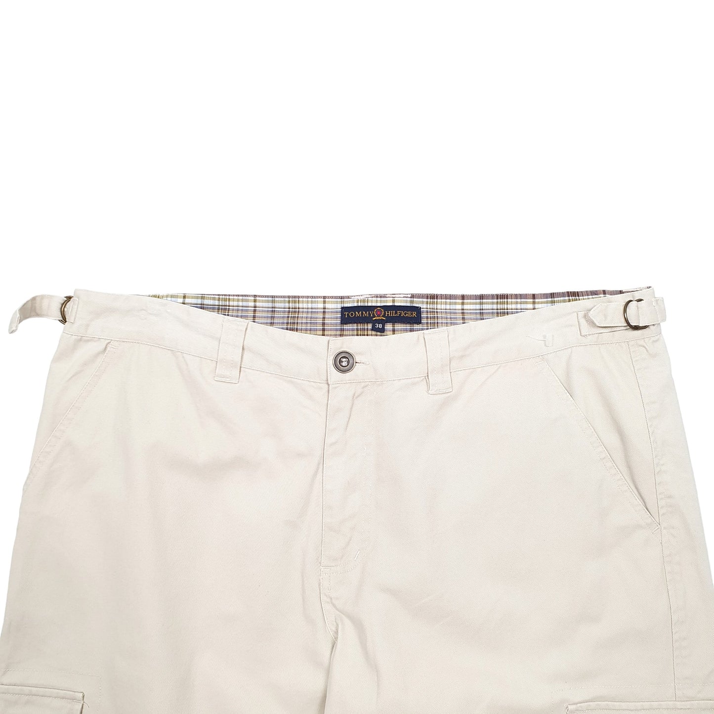 Womens Beige Tommy Hilfiger Capri Chino Shorts