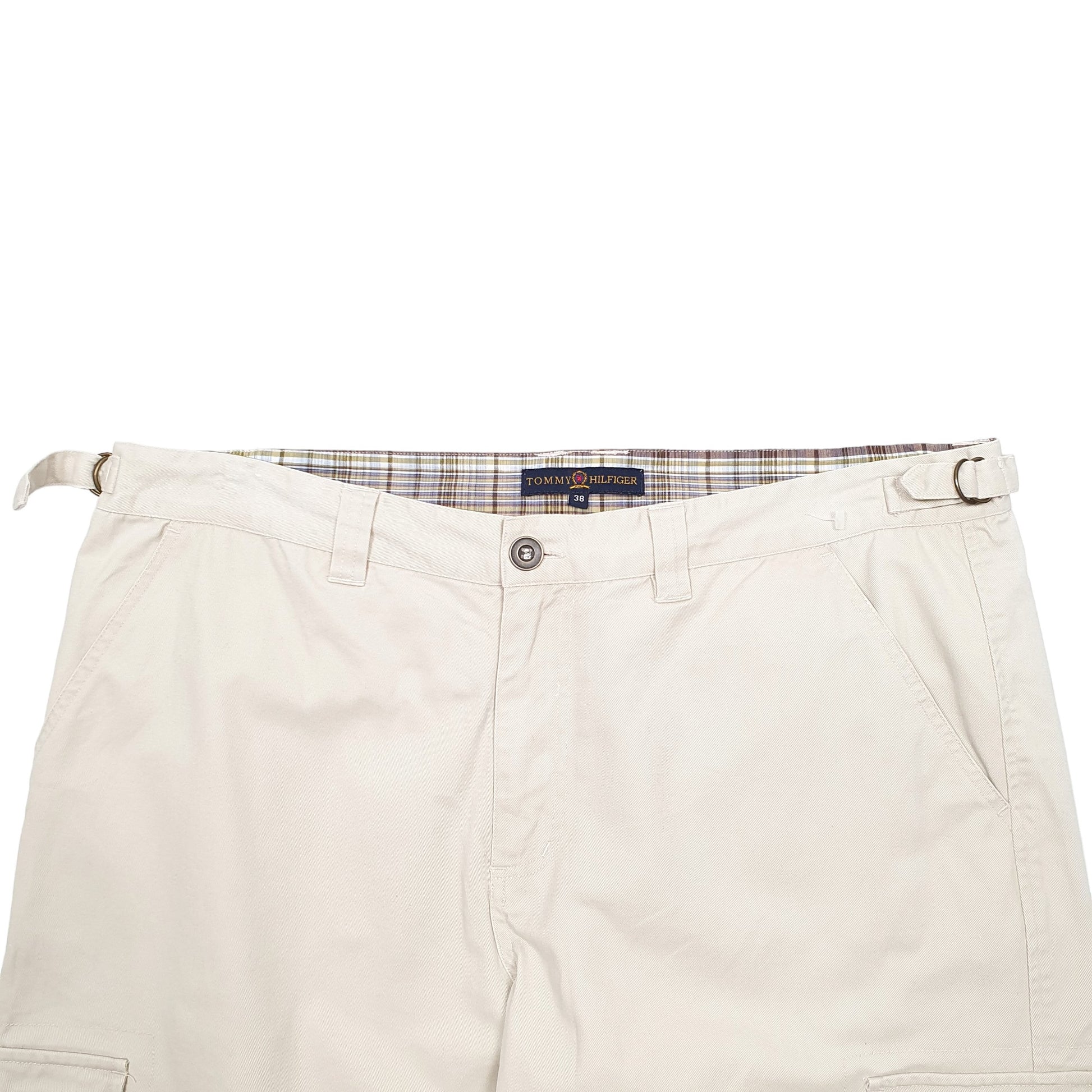 Womens Beige Tommy Hilfiger Capri Chino Shorts