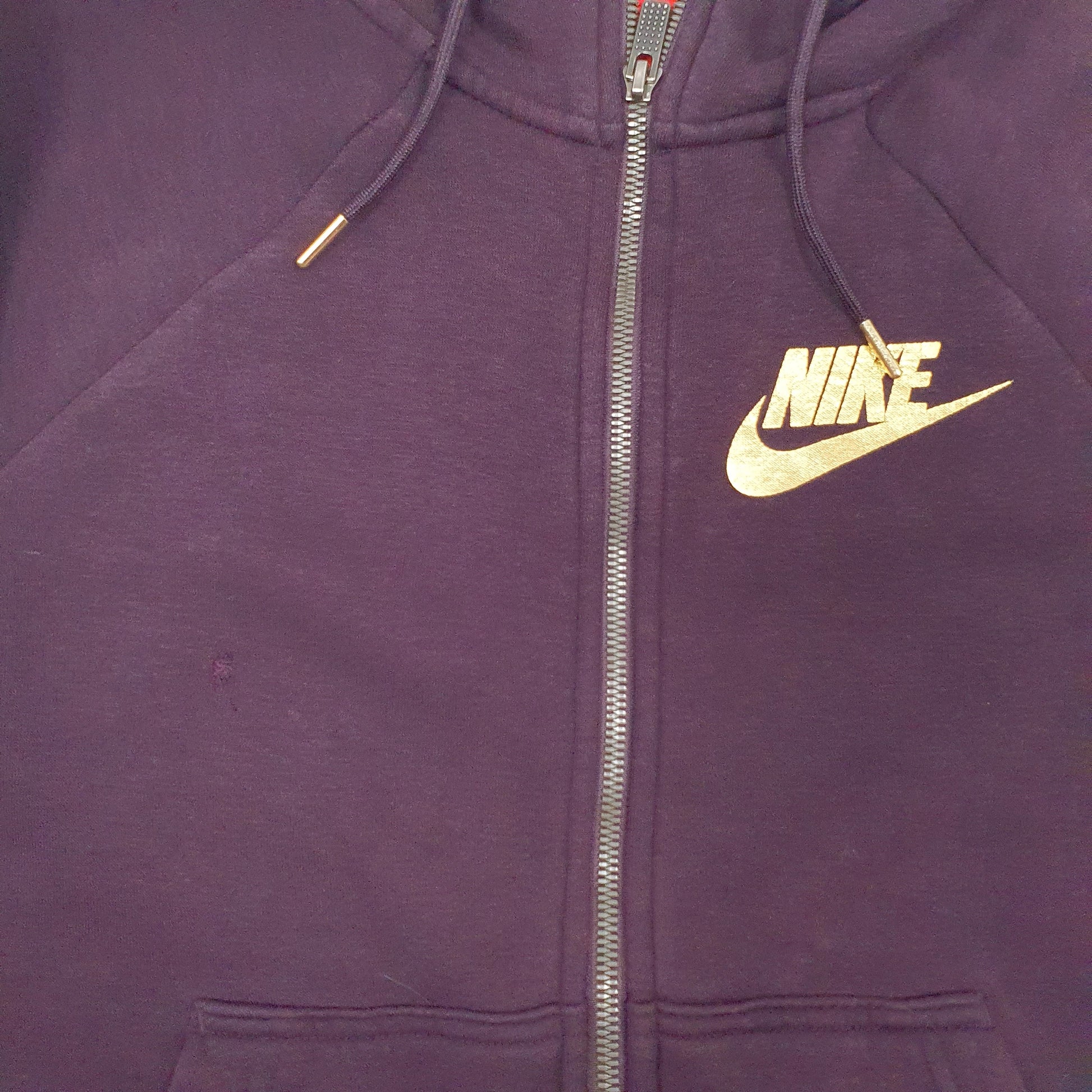 Womens Purple Nike  Full Zip Jumper