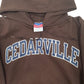 Womens Brown Champion Cedarville Hoodie Jumper