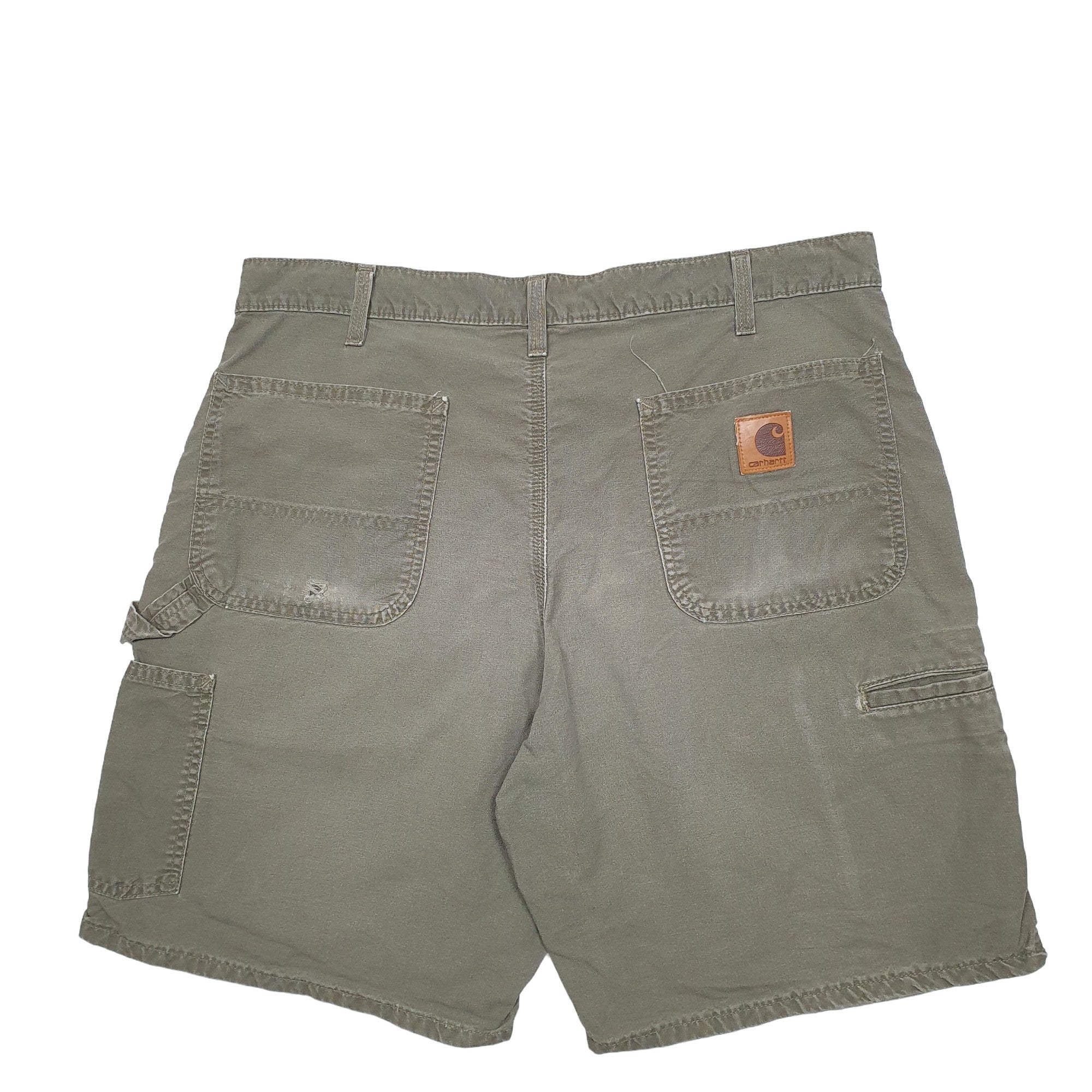 Mens Carhartt Khaki Carpenter Workwear B144 Shorts Bundl Clothing