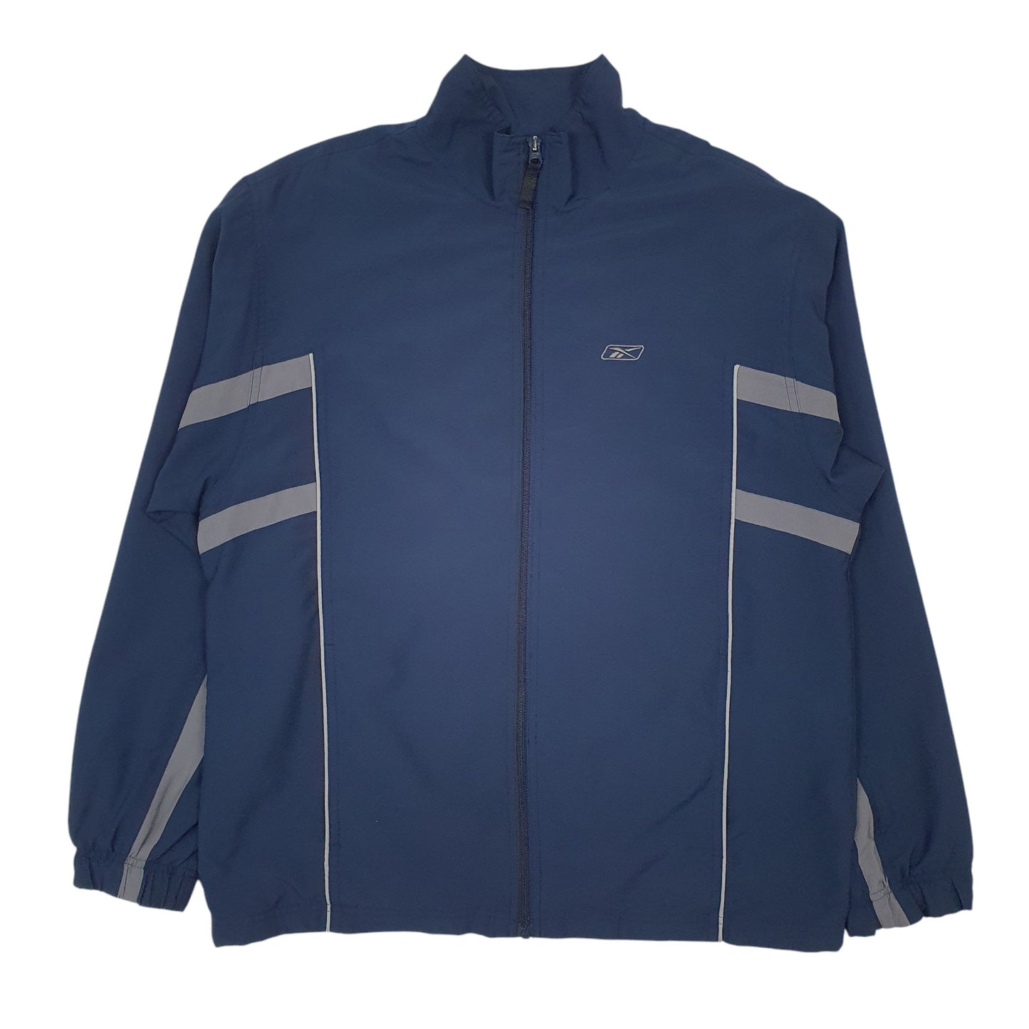 Mens Navy Reebok  Crewneck Coat