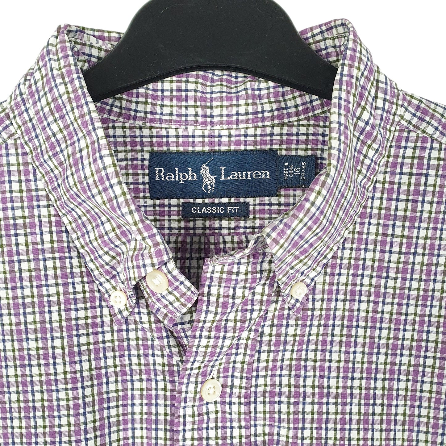 Mens White Ralph Lauren  Long Sleeve Shirt