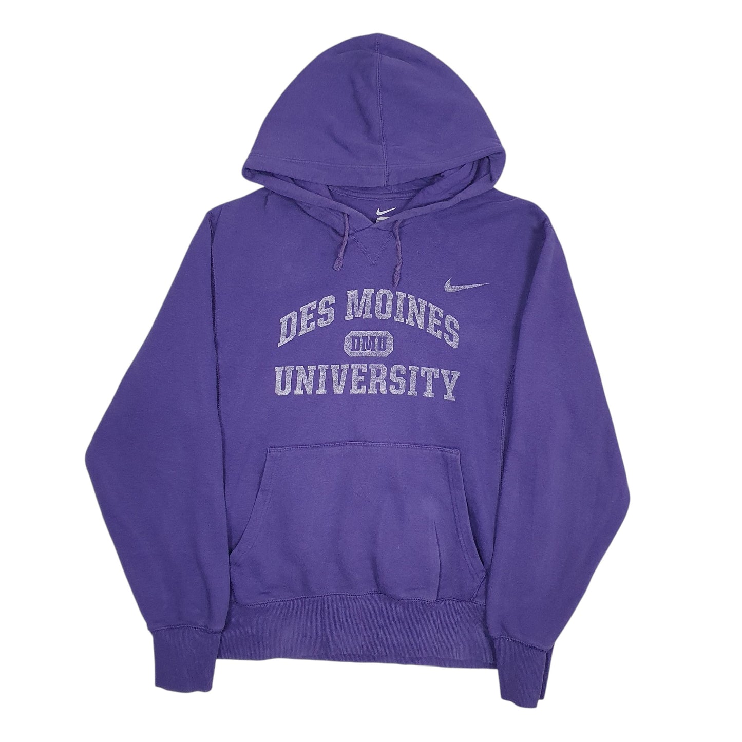 Mens Purple Nike Des Moines University Hoodie Jumper