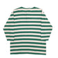 Mens Green Hugo Boss Stripes Long Sleeve T Shirt