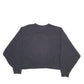 Womens Black Adidas Spellout Crewneck Jumper