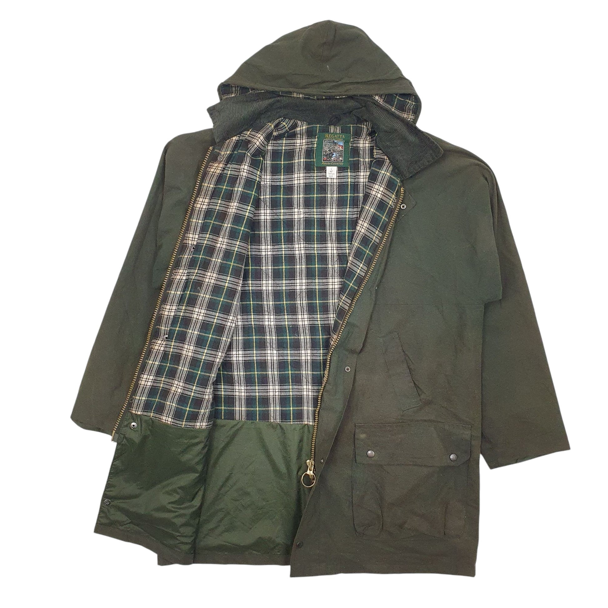 Mens Green Regatta   Coat