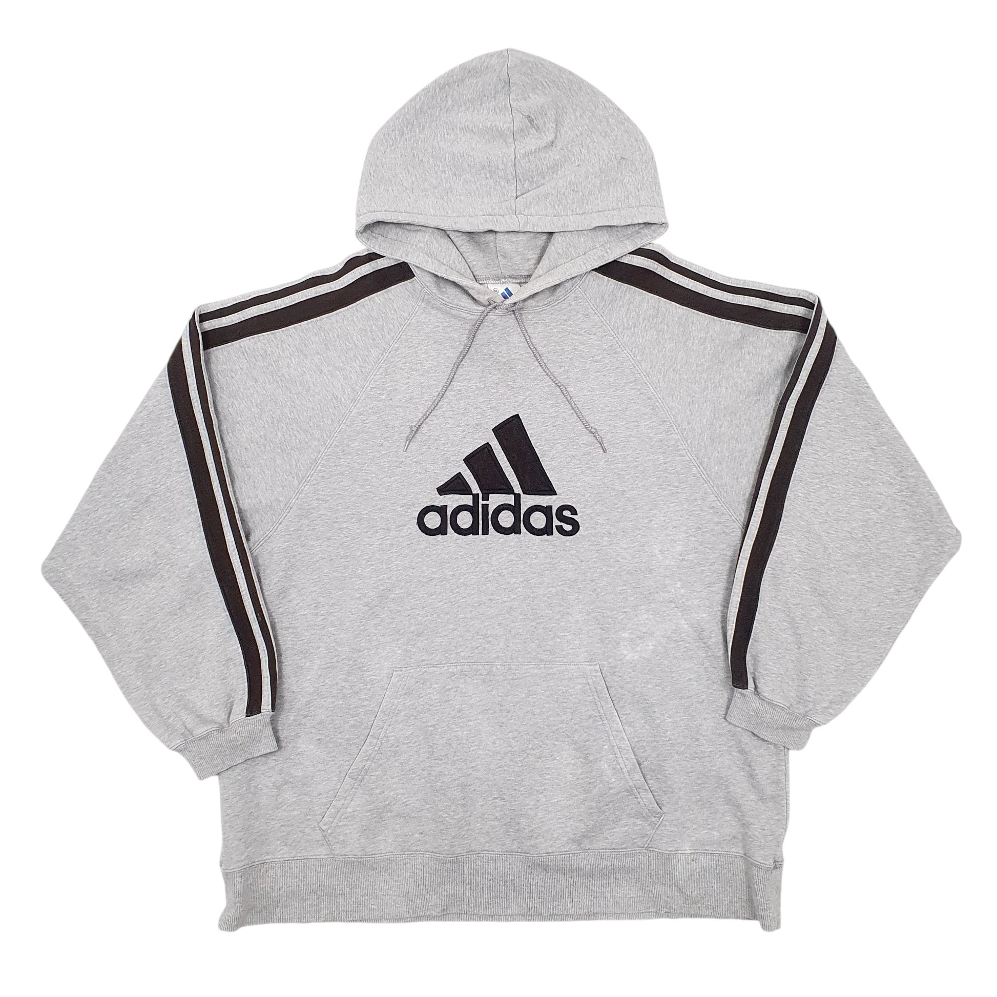 Mens Grey Adidas  Hoodie Jumper
