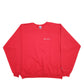 Mens Red Champion  Crewneck Jumper