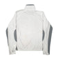 Womens White Patagonia Outdoors Hiking Camping Full Zip Jumper