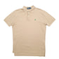 Mens Beige Polo Ralph Lauren  Short Sleeve Polo Shirt