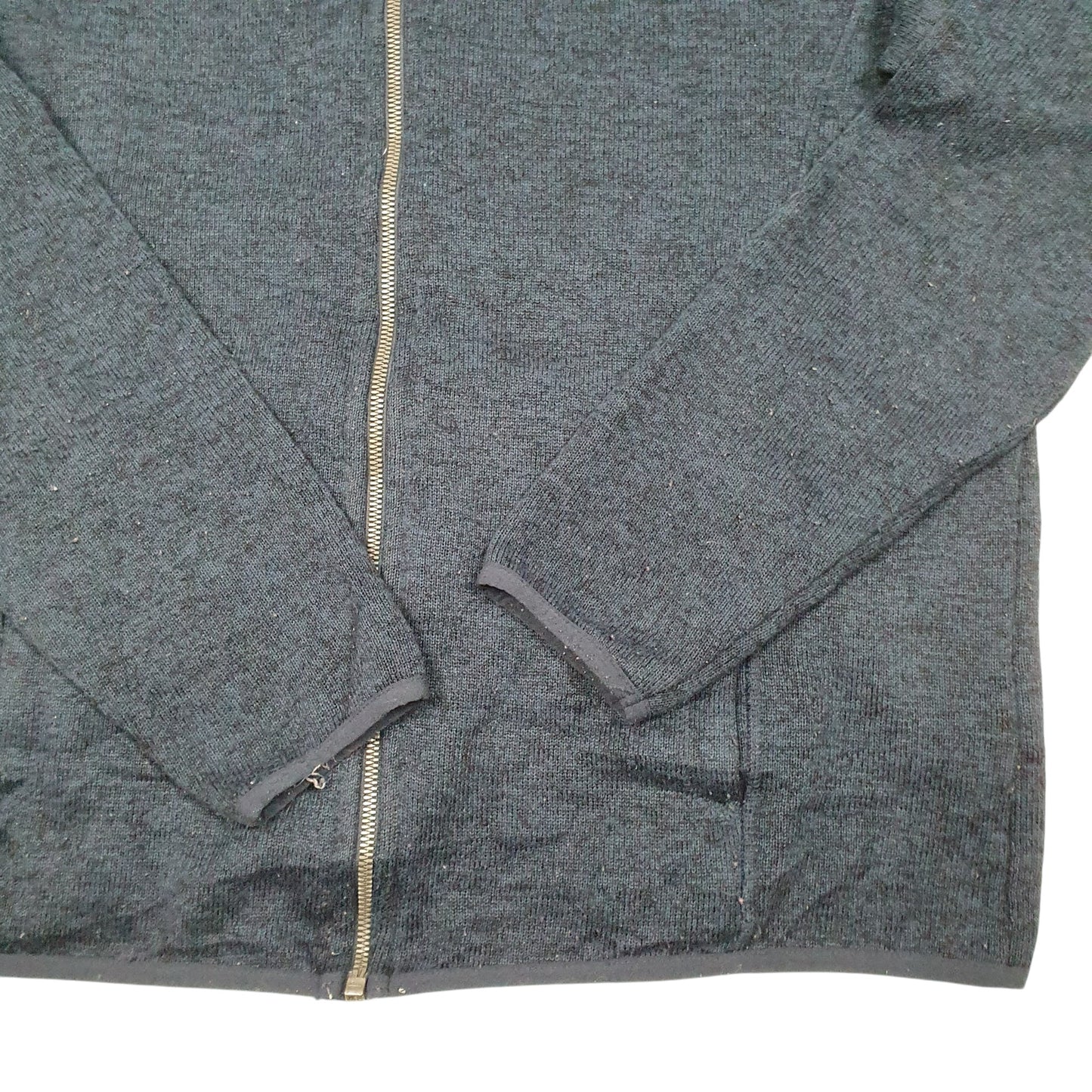 Mens Navy Cloudveil Outdoors Walking Hiking Full Zip Jumper