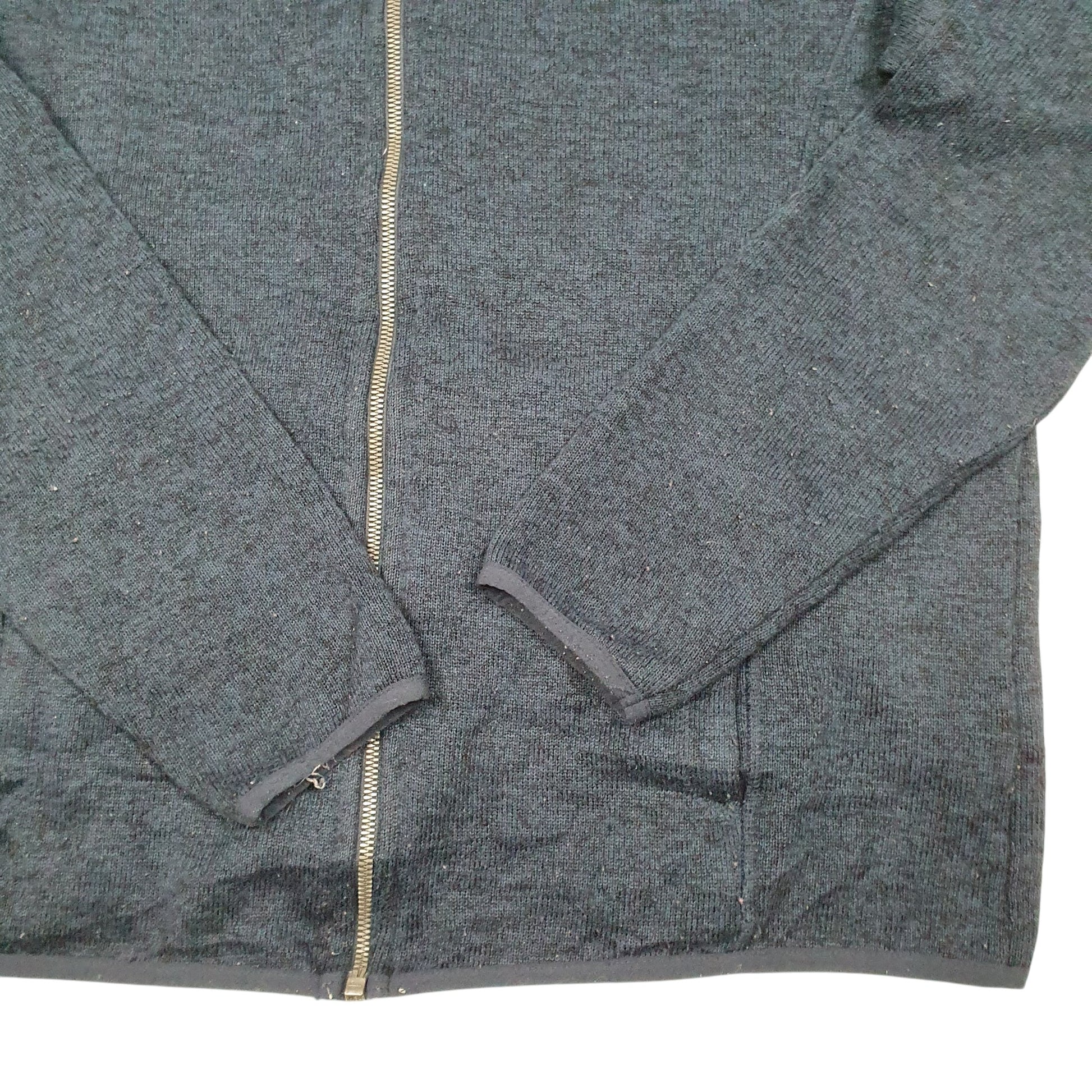 Mens Navy Cloudveil Outdoors Walking Hiking Full Zip Jumper