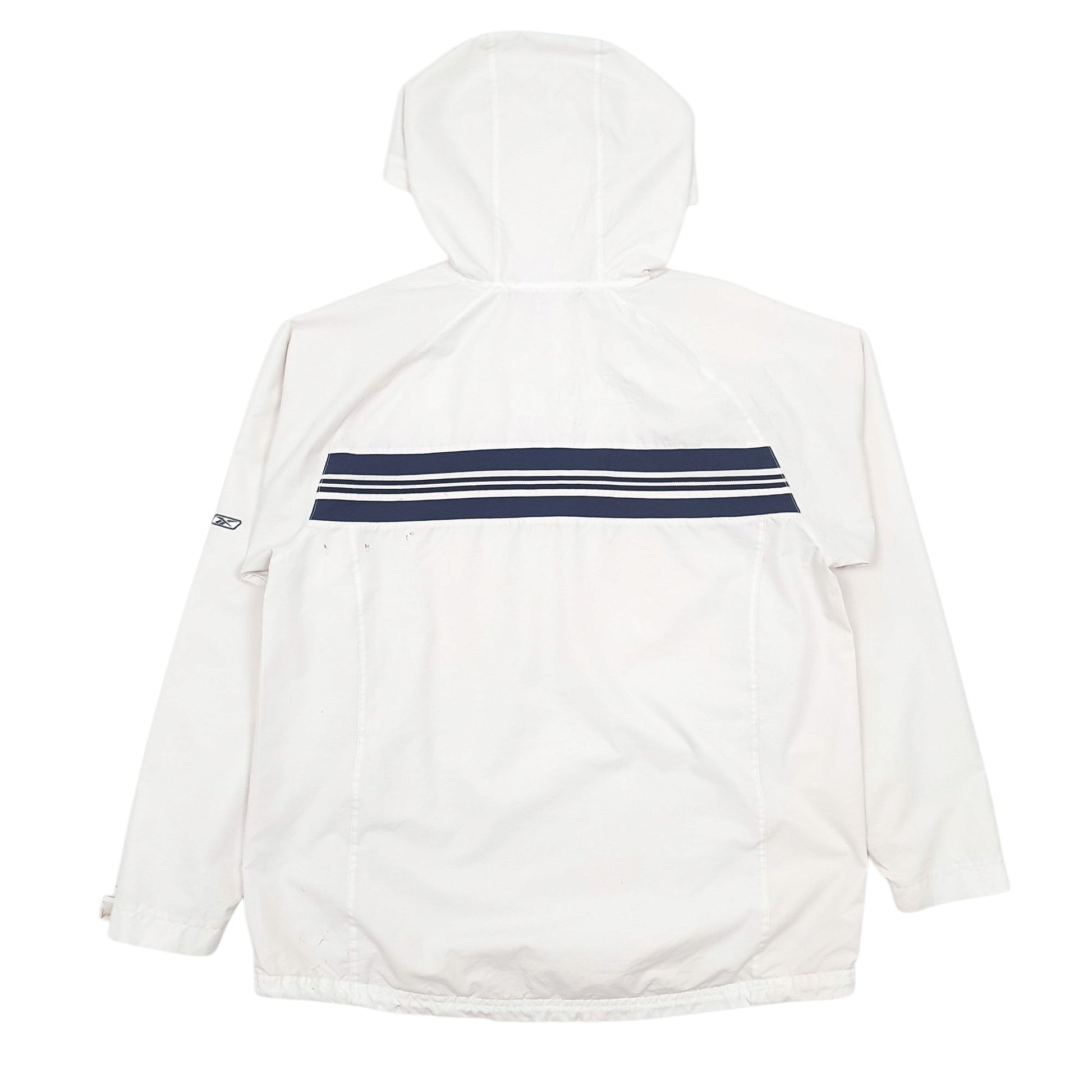Womens White Reebok  Quarter Zip Coat