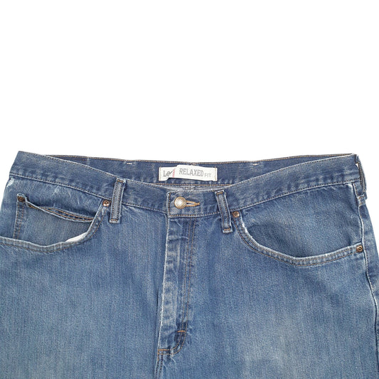 Mens Blue Lee  Relaxed JeansW38 L32
