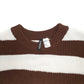 Womens Brown H&S  Crewneck Jumper