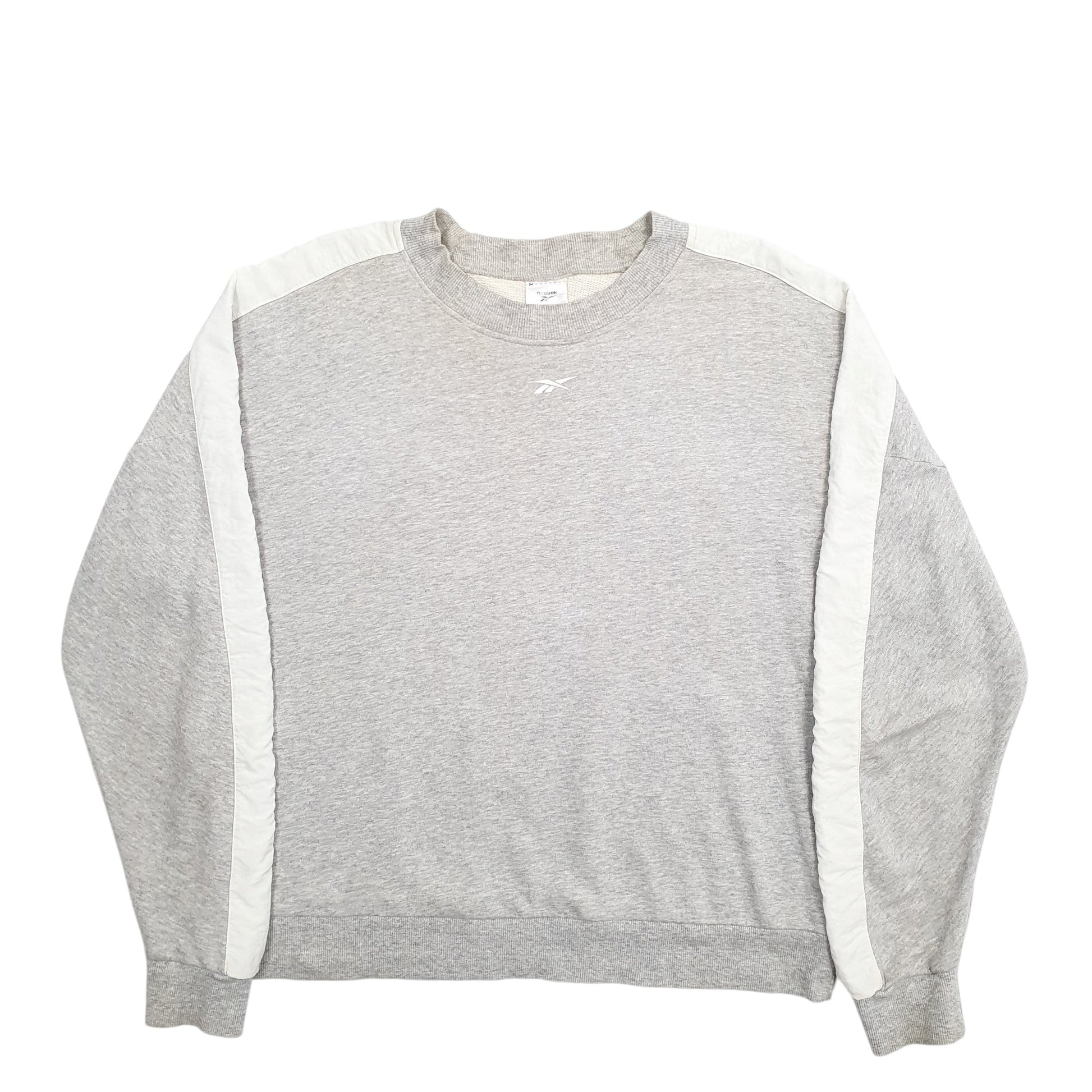 Womens Grey Reebok  Crewneck Jumper