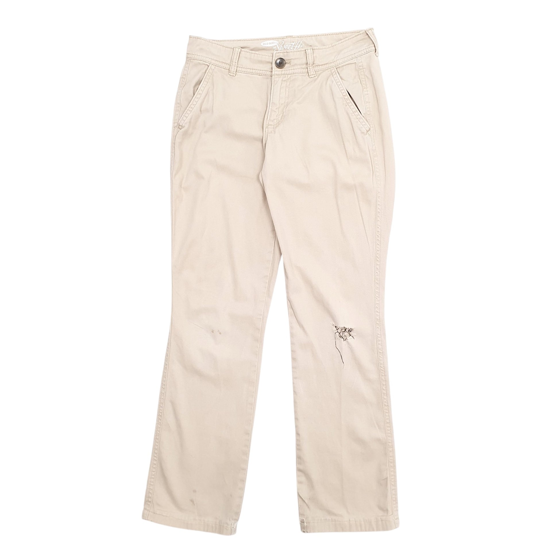 Womens Beige Old Navy Sweetheart Chino Trousers