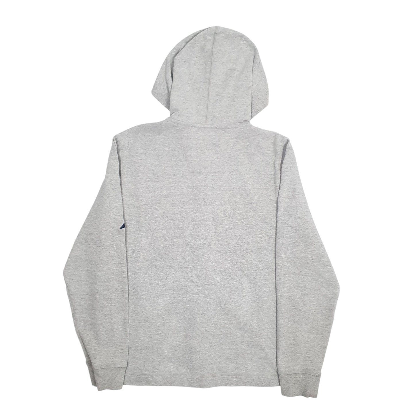 Mens Grey Nautica Spellout Full Zip Jumper