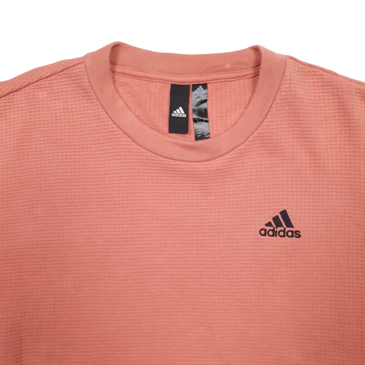 Mens Peach Adidas  Crewneck Jumper