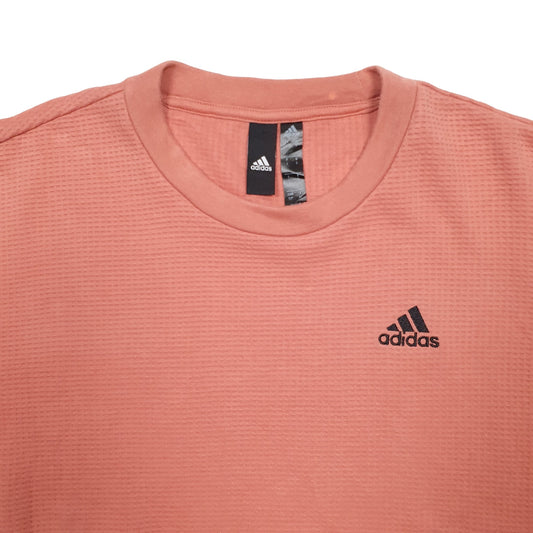 Mens Peach Adidas  Crewneck Jumper