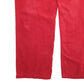 Mens Red Levis  Corduroy Trousers