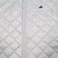 Mens Grey Adidas Quilted  Coat