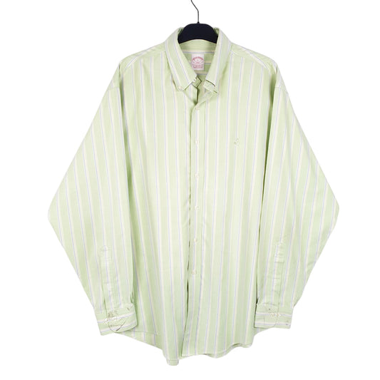 Mens Green Brooks Brothers  Long Sleeve Shirt