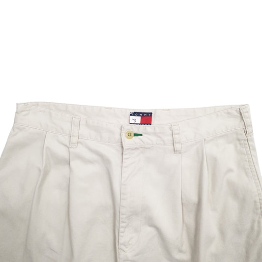 Mens Cream Tommy Hilfiger  Chino Trousers