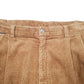 Mens Tan Timberland Double Pleated Weather Gear Corduroy Trousers
