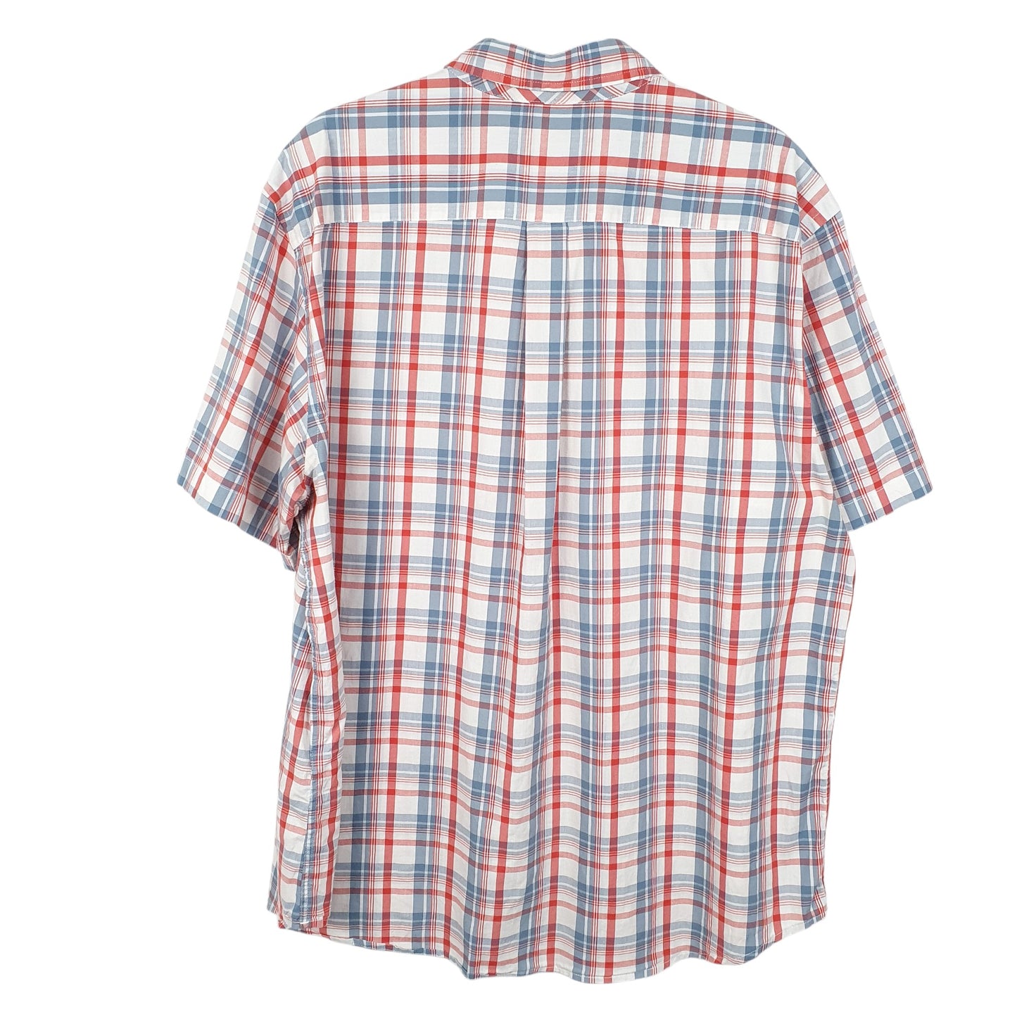 Mens White Dockers  Short Sleeve Shirt