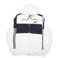 Mens White Adidas Hoodie Full Zip Jumper