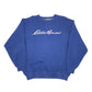 Mens Blue Eddie Bauer Vintage 90s Spellout Crewneck Jumper