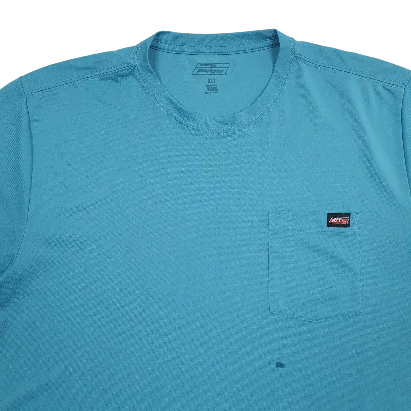 Mens Blue Dickies Active Wear Short Sleeve T Shirt