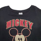 Mens Black Disney Mickey Mouse Crewneck Jumper
