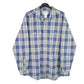Mens Blue L.L.Bean Traditional Long Sleeve Shirt