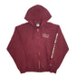 Mens Burgundy Champion Umass Amherst Full Zip Jumper