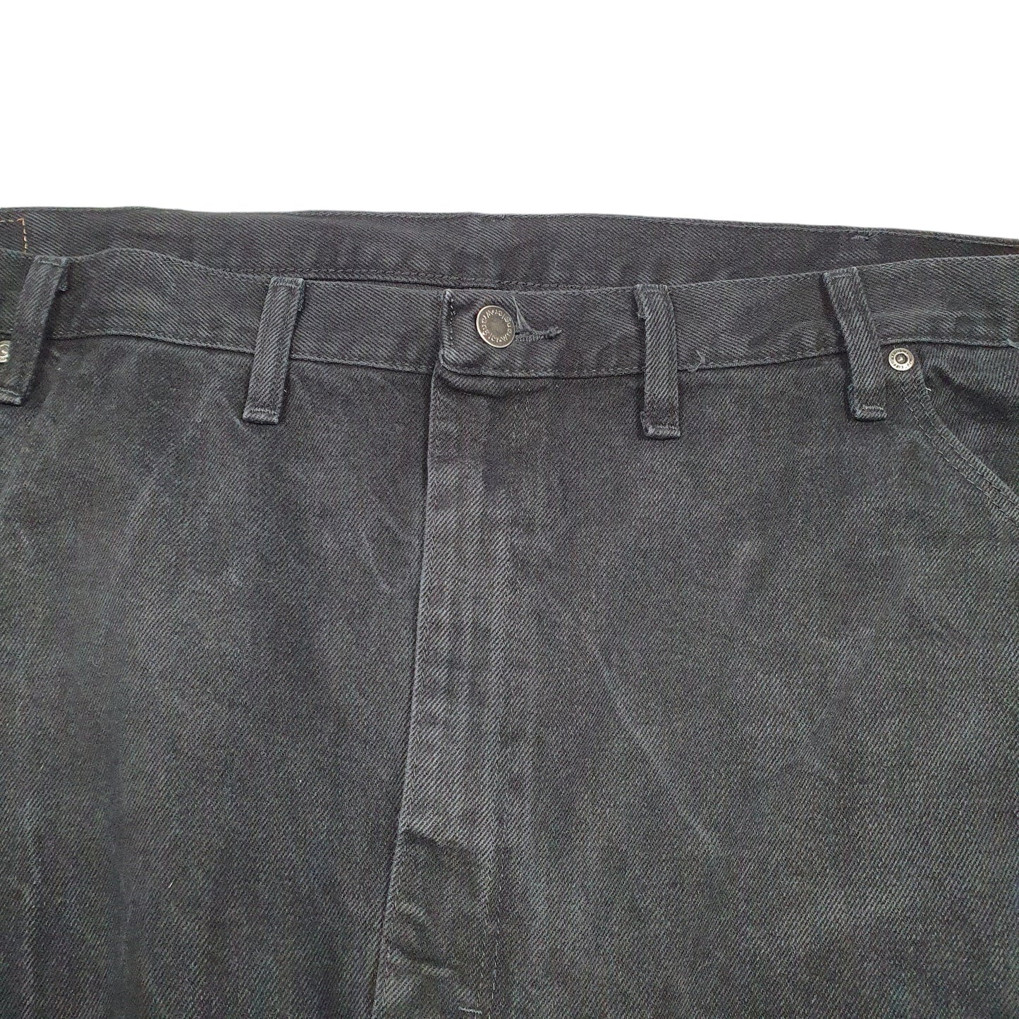Mens Black Wrangler  Casual JeansW48 L28