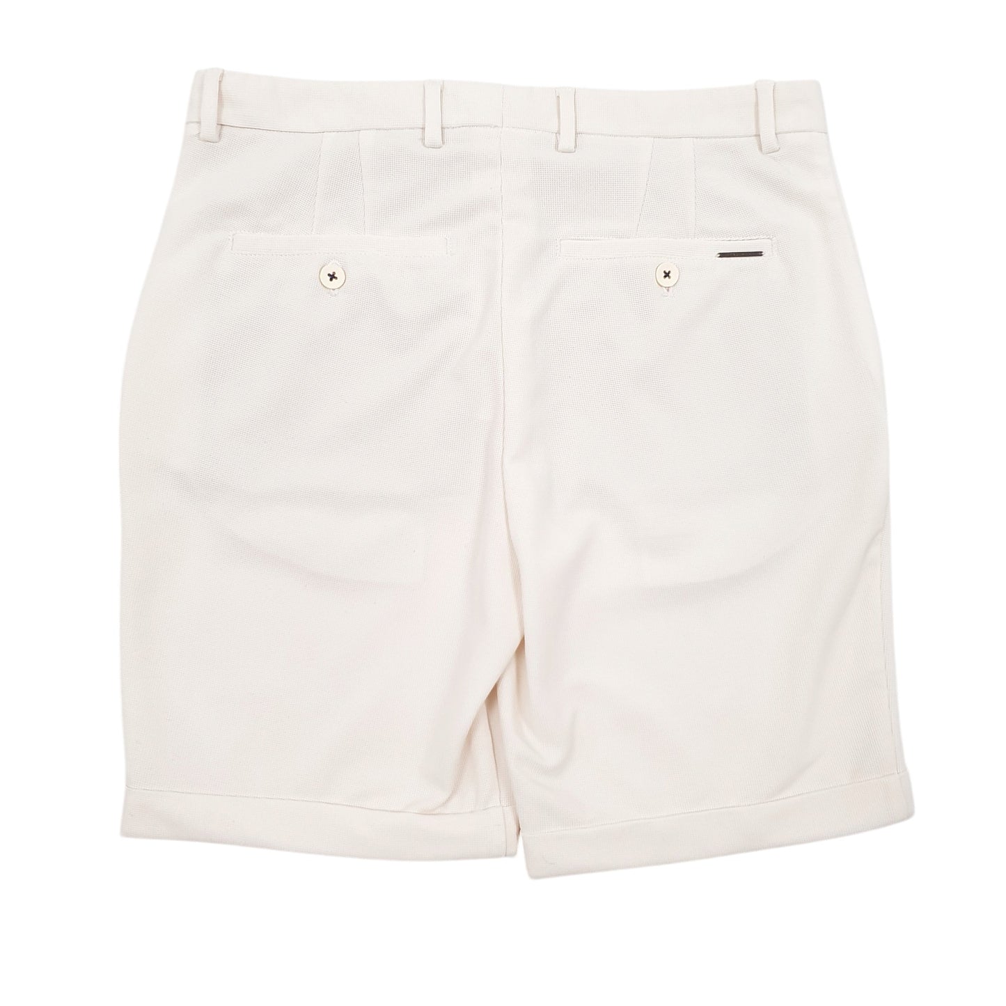 Mens Cream Zara  Chino Shorts