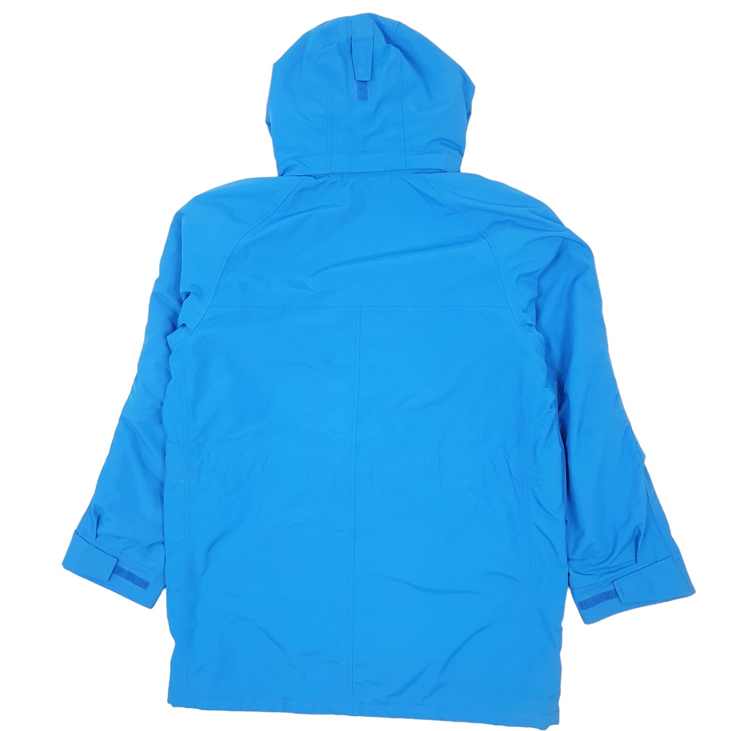 Mens Blue Landsend Hooded  Coat