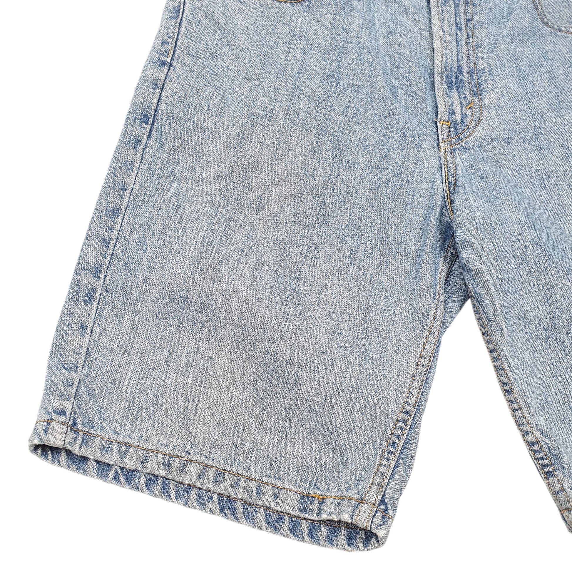 Mens Blue Levis Denim Jeans Jorts 505 Regular Denim Shorts