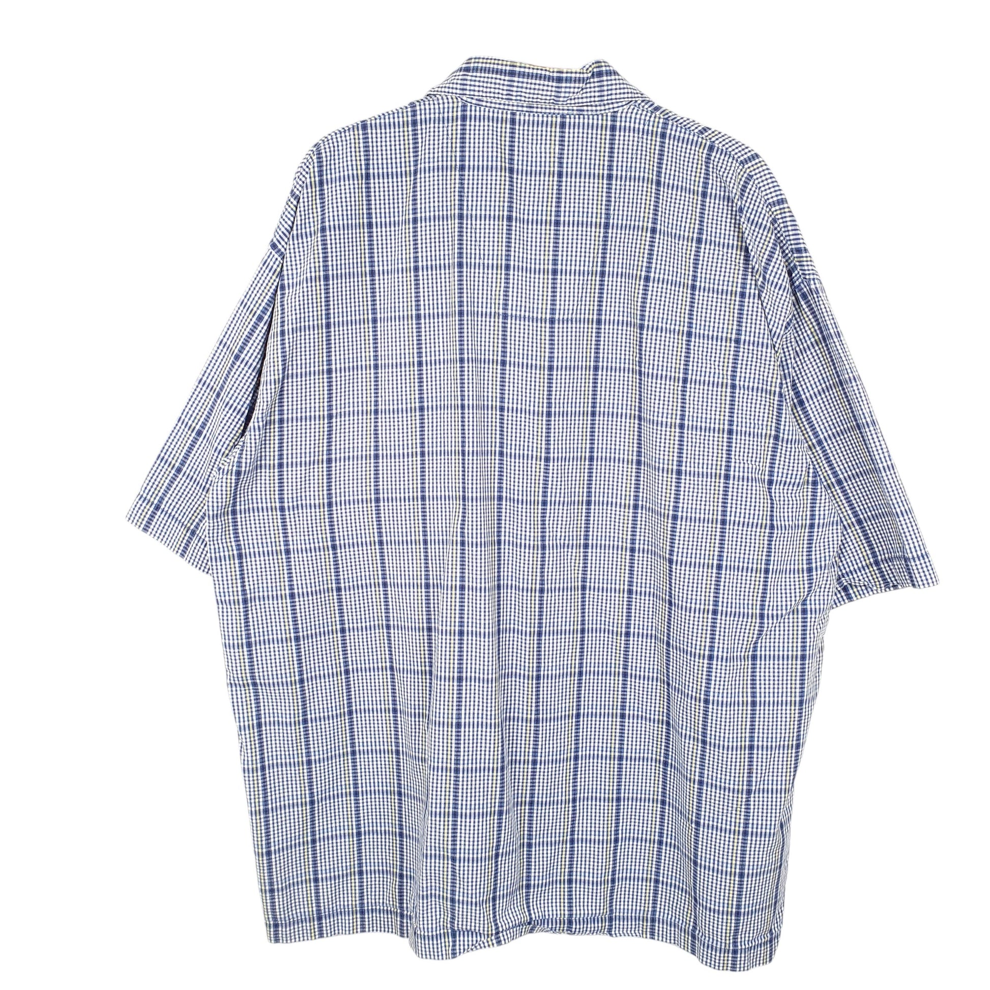 Mens Blue Nautica  Short Sleeve Shirt