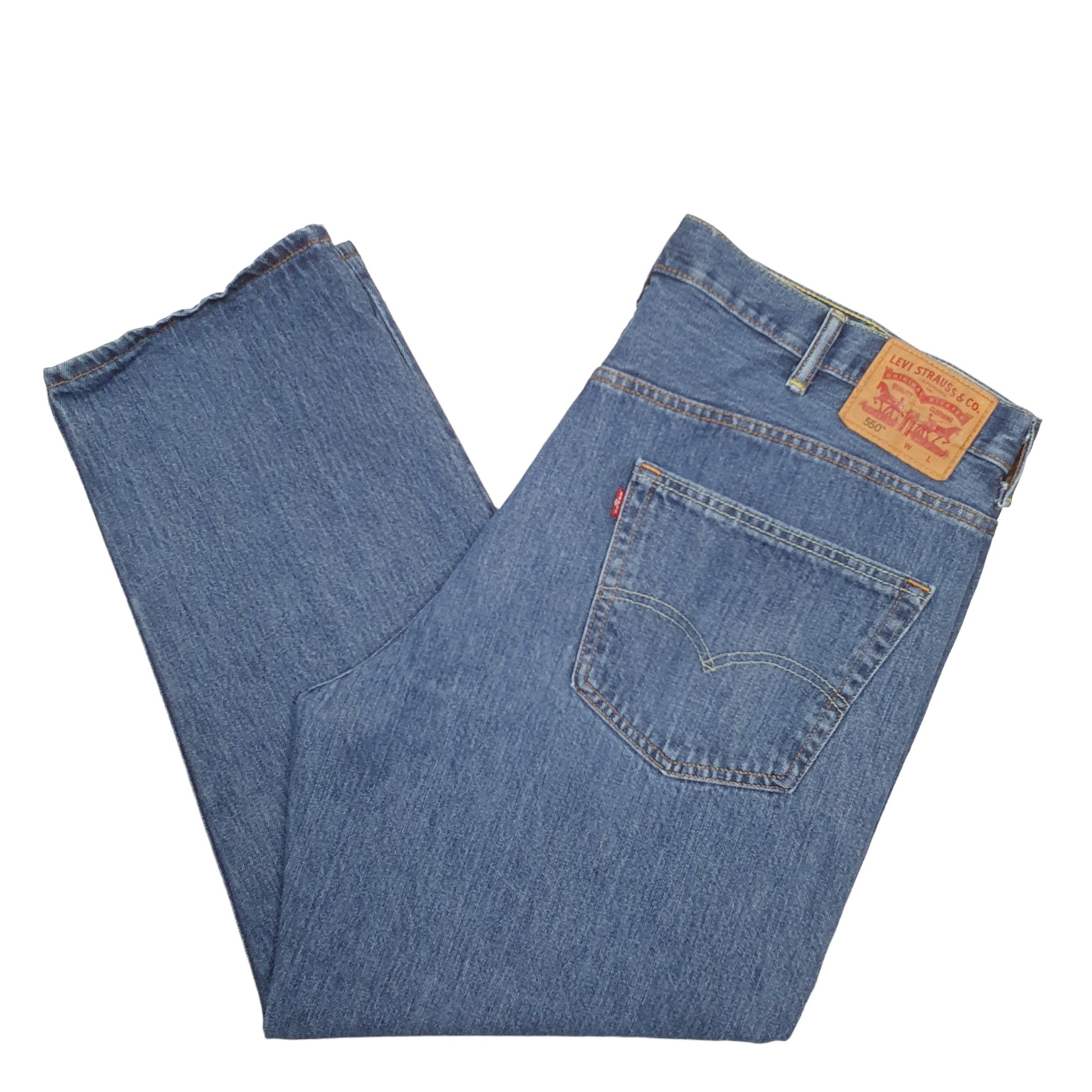 Mens Blue Levis  550 JeansW42 L28