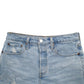 Mens Blue Levis 501 Jorts Denim Shorts
