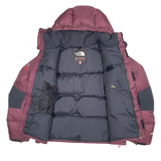 Mens Burgundy The North Face Baltoro Summit Series 700  Coat