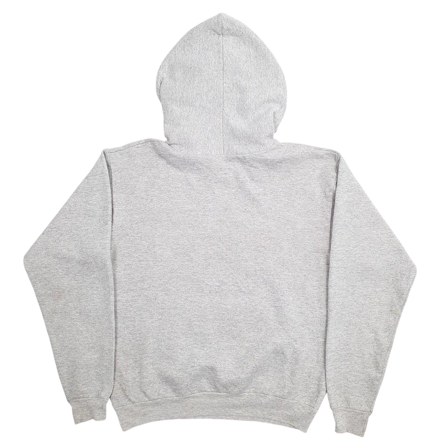 Mens Grey Hanes Spellout Hoodie Jumper